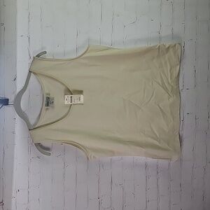 Coldwater Creek L Cream Tank Top NWT